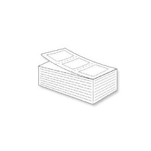 SATO物流用PDラベル 標準 白無地 強粘 【C横 折】9,000枚入 P80×W115mm