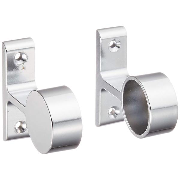 ハイロジック 横受 片 25mm (2個入) ステンレスパイプ25mm用 37064