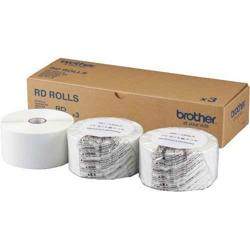 brother プレカット紙ラベル TD-2130N/2130NSA用 3ロール入り RD-U04J...