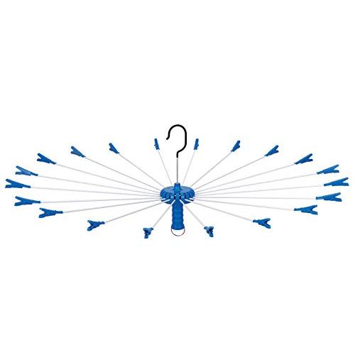 ニシダ パラソルハンガー デカパラ20プレミアム アーム20本付 ブルー 218168