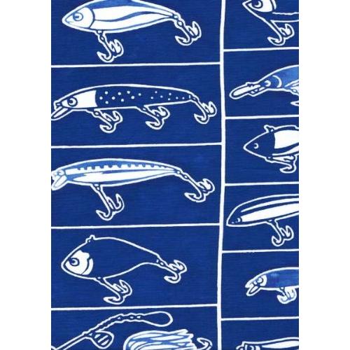 丸全 注染手ぬぐい 手拭 ルアー 733 37×98cm