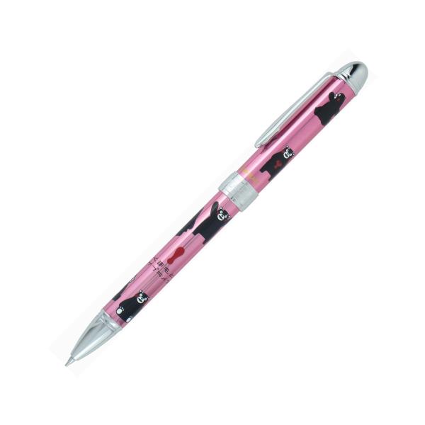 セーラー万年筆 多機能ペン 2色+シャープ 優美蒔絵 くまモン メタルピンク 16-8378-231