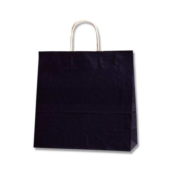 シモジマ ヘイコー 手提 紙袋 25CB 3才 未晒 クラフト クロ 32x11.5x31cm 50...