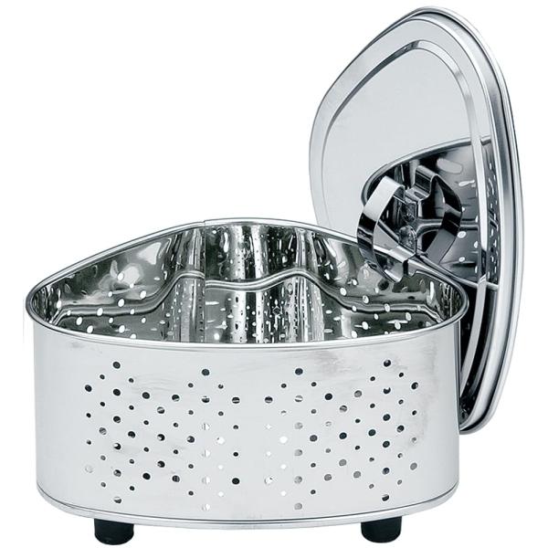 タケコシ 抗菌ステンレス 蓋付ミニ三角コーナー・1個箱入 CK-121