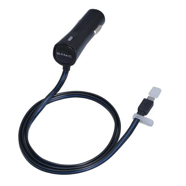 セイワ(SEIWA)充電器 ELストリームライトDC MU microUSB ELケーブル1m ブラ...