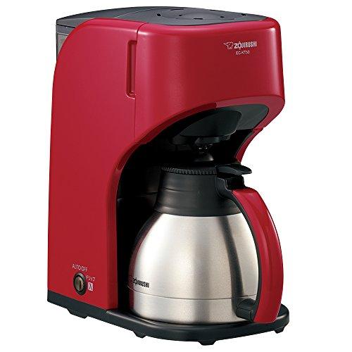 象印マホービン コーヒーメーカー 5杯用 レッド EC-KT50-RA