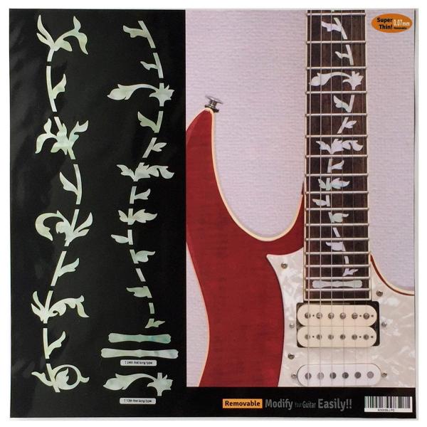 Jockomo ツリー・オブ・ライフ ホワイトパール ギターに貼る インレイステッカー