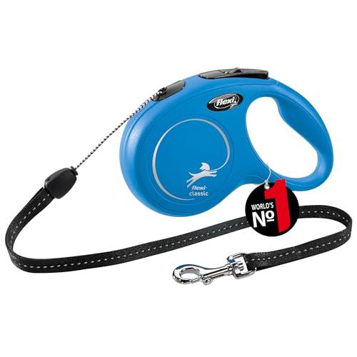 フレキシ (flexi) ニュークラシック コード S(12kg未満) 8m ブルー [犬用リード]
