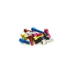FF-R ステンレスカラーボルト・M6×20・6本入 [TL-109F-620] レッド