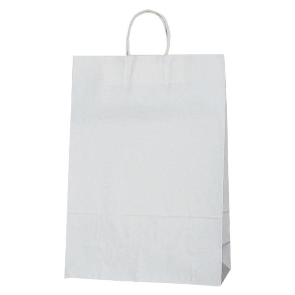 シモジマ ヘイコー 手提 紙袋 25CB スタンダード シロ 34x14x48cm 50枚 0032...