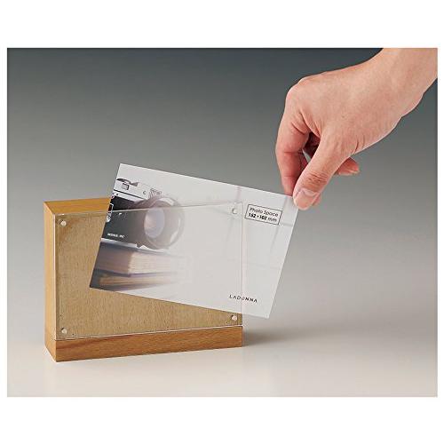 ラドンナ ウッディーフォトクロック ナチュラル ミニ WD05-PC-NT