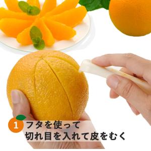 下村企販 ピーラー みかん剥き ムッキーちゃん...の詳細画像1