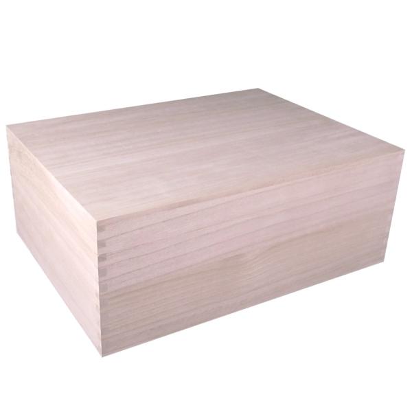 桐箱 高級アリ組（ロッキング）仕様総桐箱 LLサイズ （A4ファイルや半紙もラクラク収納、和製用品の...