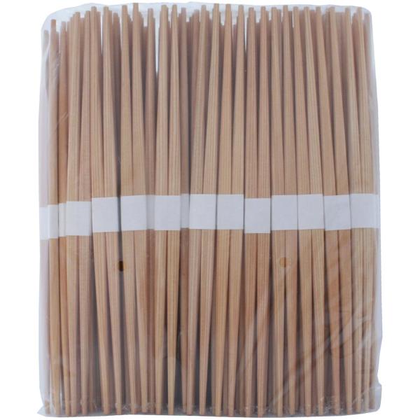 吉井商事 日本製 吉野杉 らんちゅう 赤染 白帯巻 割り箸 24cm 100膳 懐石 料亭 YOS-...