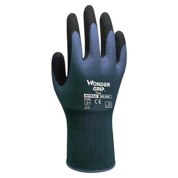 ユニワールド WG Flex 手袋 MWG500 スチールブルー