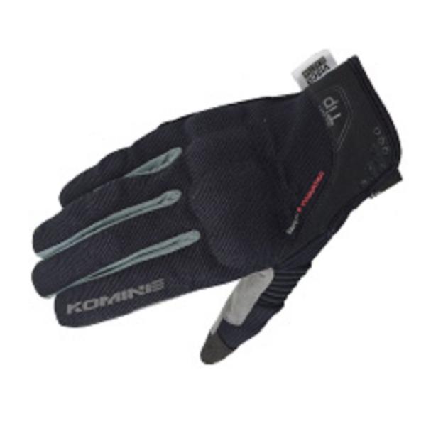 コミネ(KOMINE) バイク用 グローブ プロテクトメッシュグローブ-ブレイブ ブラック/ダーク ...