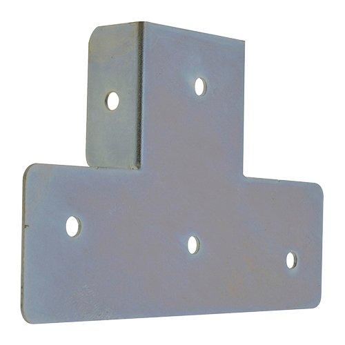 八幡ねじ らくらく取付T字金具 2×4材 2バイ用 11.4×3.6×1.7cm 1個