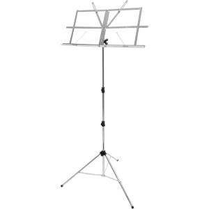 KC 譜面台 軽量スチール製 MS-1ST/CR クローム (ソフトケース付)