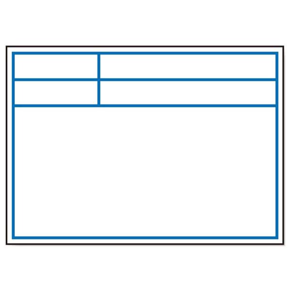 土牛産業 ビューボードホワイトNo.1対応プレート 枠のみ・04122