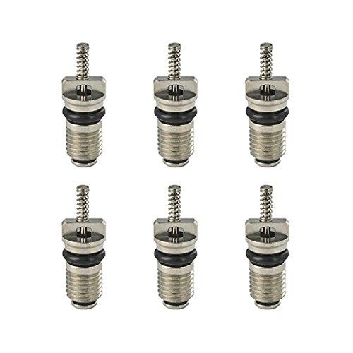 (STRAIGHT/ストレート) カーエアコン用バルブコア 6個入 (HFC-134a用) 27-2...