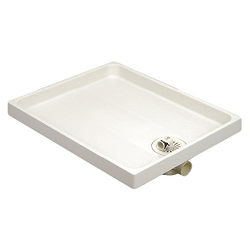 サヌキ 洗濯機防水パン 樹脂タイプ 800×640mm PW-800R 穴の位置：右