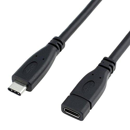 ViViSunUSB3.1タイプ-C M-F オスtoメス 延長ケーブル USB3.1延長ケーブル ...