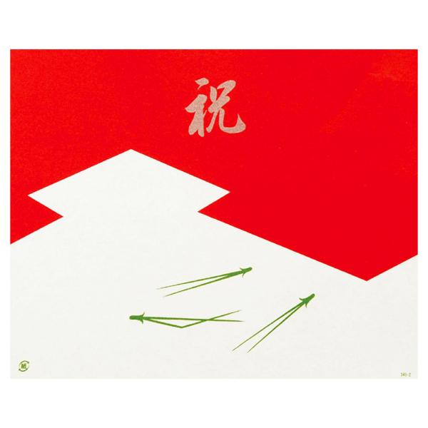 大黒工業 折掛紙 No.345-2 21×26cm 業務用 和風 100枚入