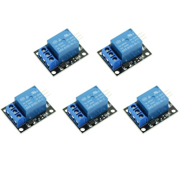 WINGONEER 5PCS KY-019リレー用PIC AVR DSP ARM用5V 1チャンネル...