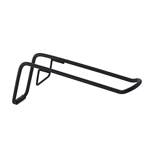 DRAW A LINE 011 Hanger ハンガーA ブラック 幅4x奥行20x高さ9.1cm ...