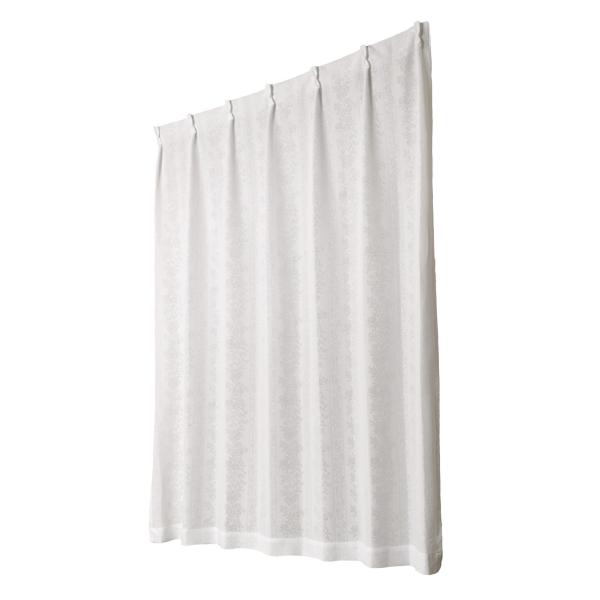 ユニベール レ−スカーテン 昼見えにくい 洗える 幅200cm×丈218cm 1枚 エレンシアレース...