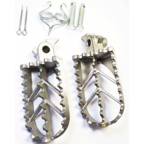 【MBK】 ホンダ バイク ワイド フット ペグ ステップ ペダル 左右 セット ミニモト 汎用 社...