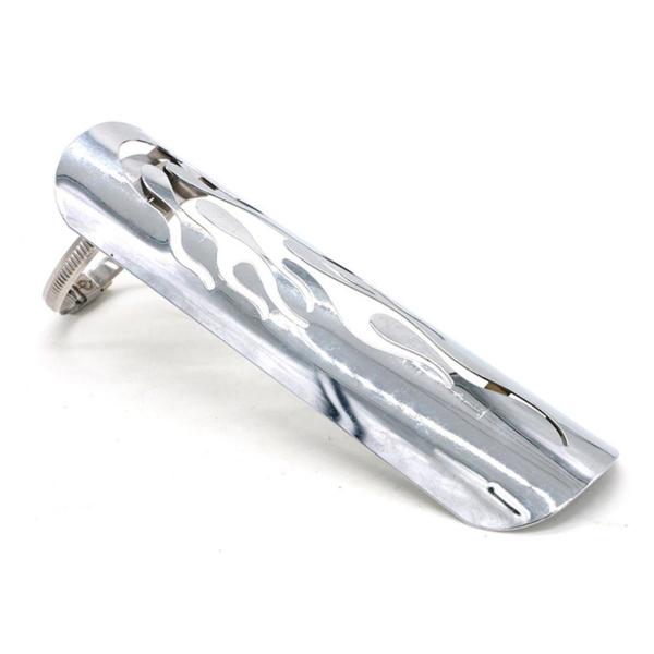 バイク マフラー ヒートガード マフラーガード フレア ファイヤー