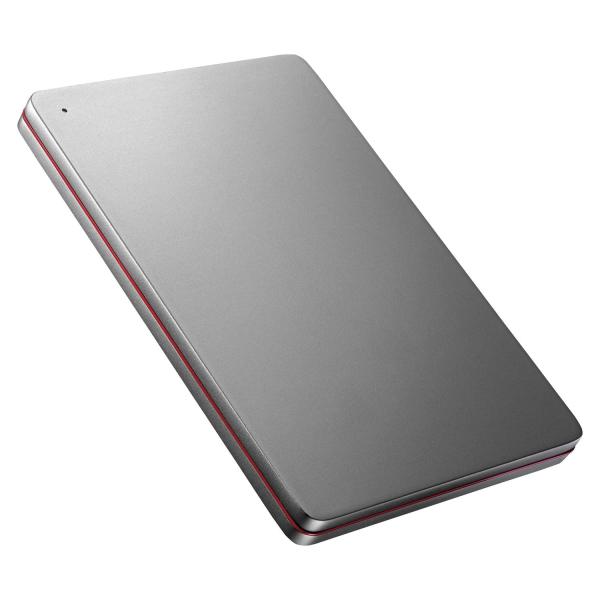 アイ・オー・データ 外付けHDD ハードディスク 1TB ポータブル カクうす アルミボディ 超薄型...