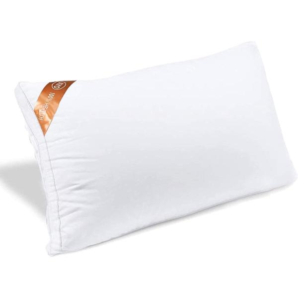 AYO 枕まくら ホテル仕様 高反発枕 横向き対応 丸洗い可能 立体構造43x63cm ホワイト(長...