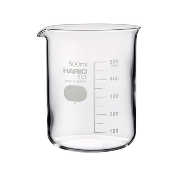 ビーカー(目安目盛付き) 500mL /6-214-06