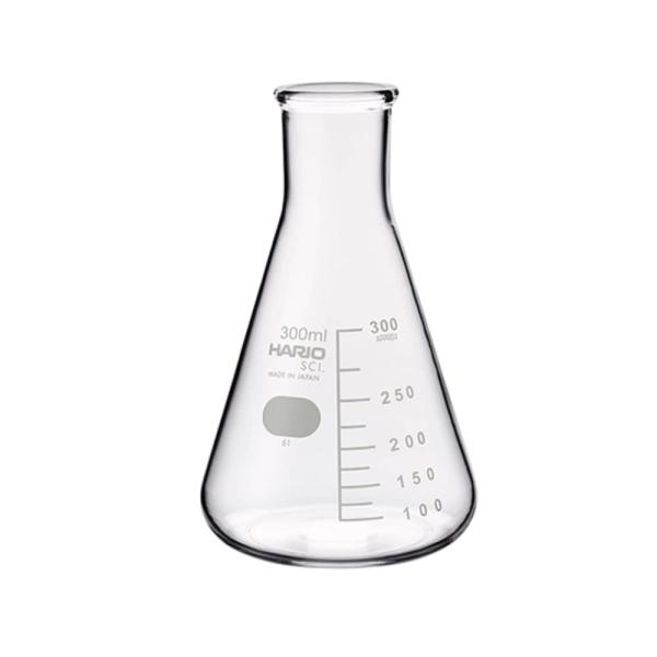 三角フラスコ(目安目盛付き) 300mL /6-017-04