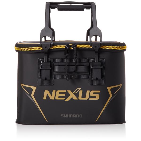 シマノ(SHIMANO) 水汲み バッカン EX (ハードタイプ) ブラック 40cm BK-114...