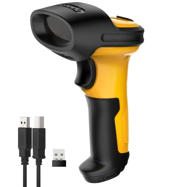 Inateck バーコードリーダー 2.4GHz 、60m作業距離、30日超長作業時間、P6