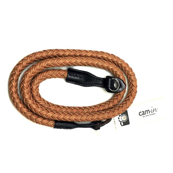 [カムイン] LCS-042305 カメラストラップ 120cm ライトブラウン