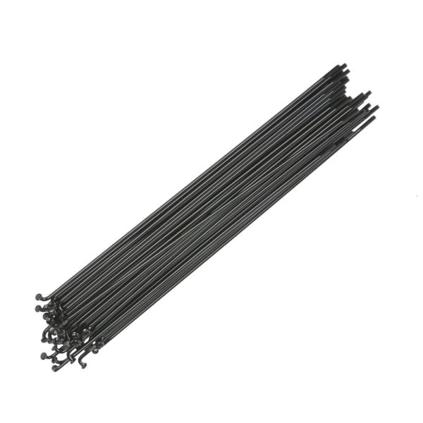 シーエヌスポーク(CN Spoke) ブラック プレーンスポーク #14G 294mm 487740...