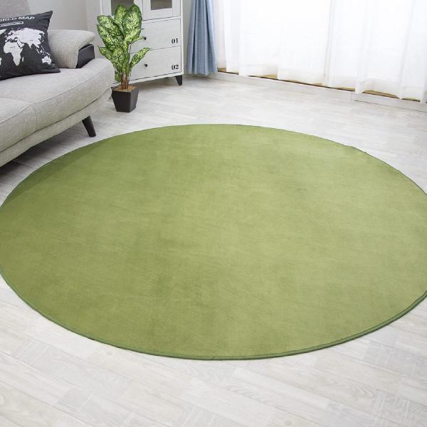 フリーリー カーペット ラグ 滑り止め付 選べる16色 R200cm 軽量設計 超高密度マイクロファ...