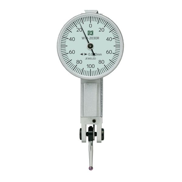 新潟精機 SK ダイヤルインジケーター ルビー球 0-0.2mm 目量0.002mm WTI-203...