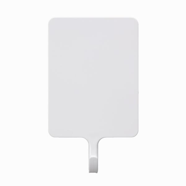 東和産業 浴室用ラック ホワイト 約6×2.7×10.3cm 磁着SQ マグネットバスフック 391...