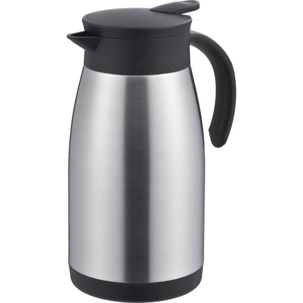 タマハシ(Tamahashi) 卓上ポット ステンレス 1.0L 保冷保温 プッシュボタン式 節電 ...