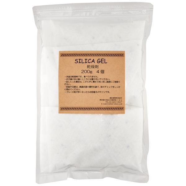 【200g×4個入】高砂産業 除湿のミカタ 乾燥剤シリカゲル 日本製