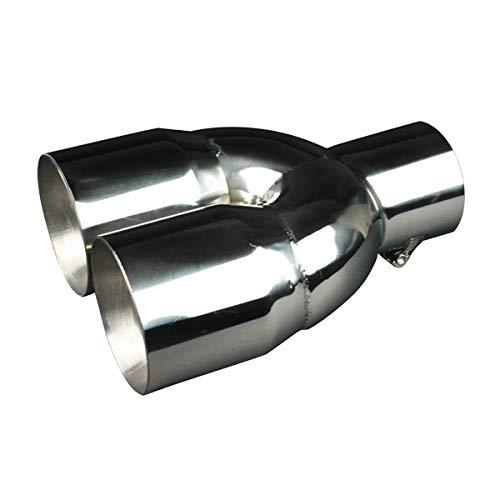 GET-PRO マフラーカッター シルバー 2本出し 汎用品 [GTPAX8397-001] ゲット...