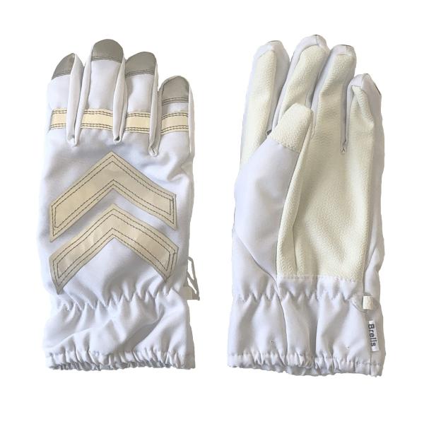 富士手袋工業:高視認防水防寒手袋 白 LLサイズ 74-15