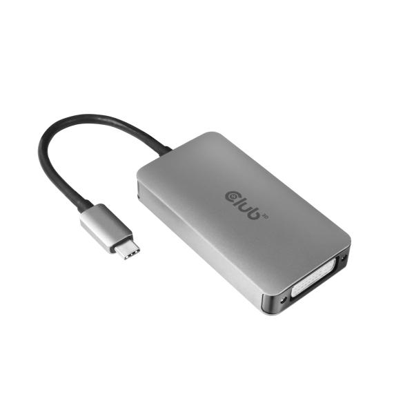 Club 3D USB Type C to DVI-D DUAL LINK Active Adapt...