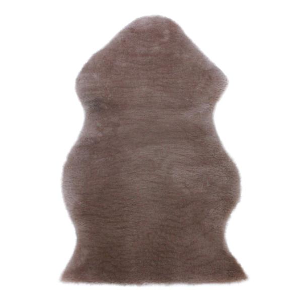 ムートンラグ 天然 オーストラリア産 短毛 1匹物 ラグ マロン 65×95cm 洗える 日本製 N...