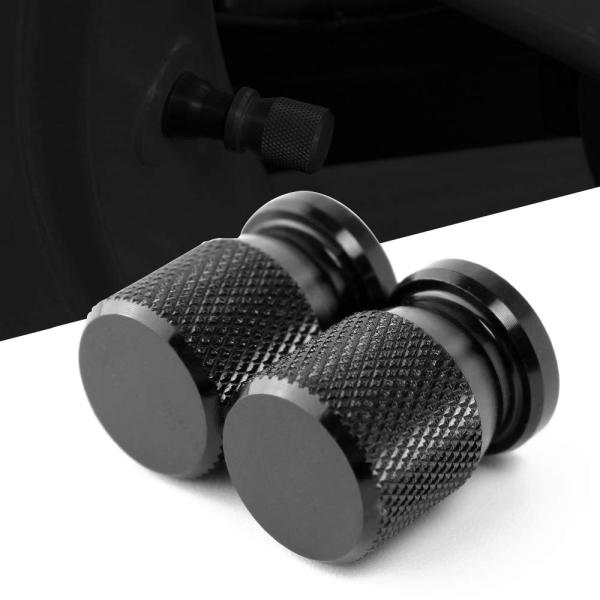 タイヤ エア バルブ キャップ 2個 セット オートバイ ドレスアップ パーツ 軽量 高 強度 アル...